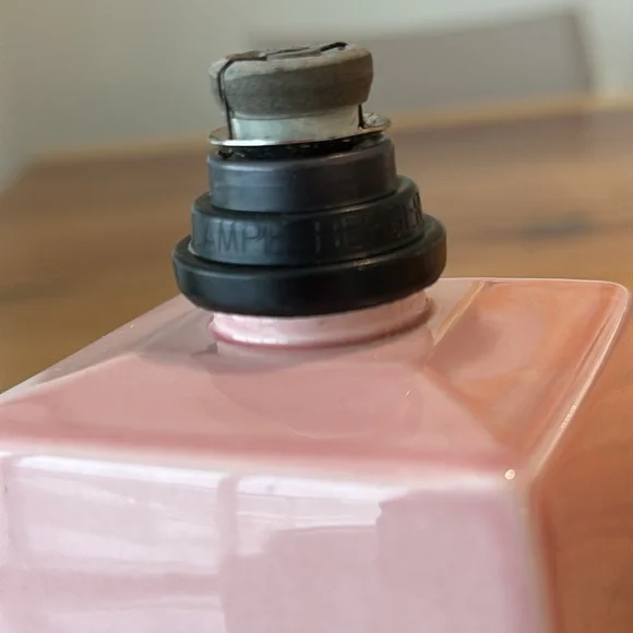 Longchamp Pink Ceramic Berger Lamp Diffuser - Picture 7 of 7